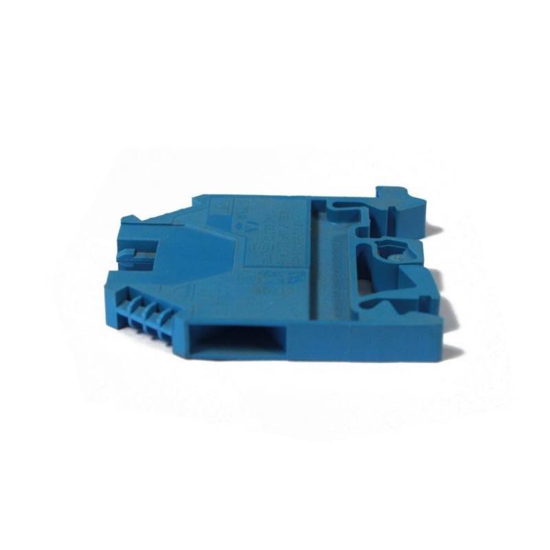 Bloc vissé-vissé 4mm² bleu