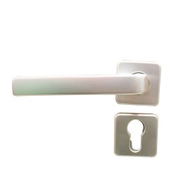 Ensemble Kaza rosace clé cylindre argent