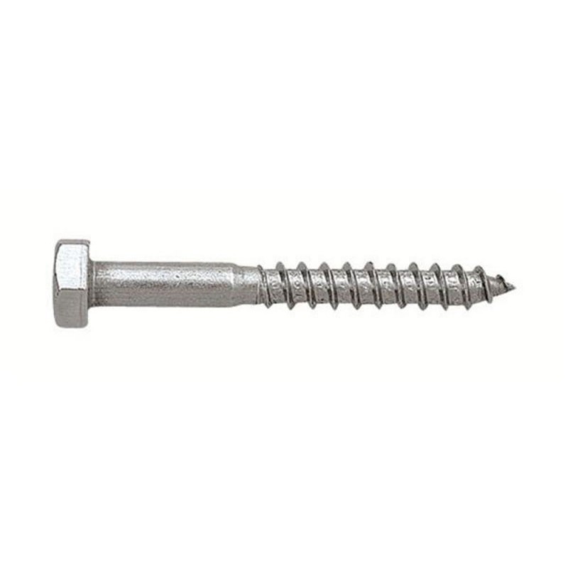 Tirefond 6x40mm inox A2*