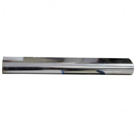 Tube penderie ovale 30x15x2500mm acier chromé