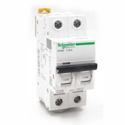 Disjoncteur iC60N - 2P 25A*