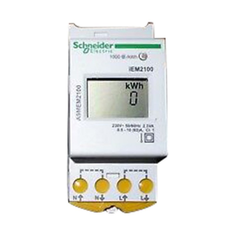 Compteur électrique monophasé IEM2100 Acti9 63A