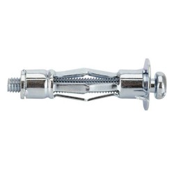 Cheville metal placo platre M5x65 (16-32) bte 100 pcs*