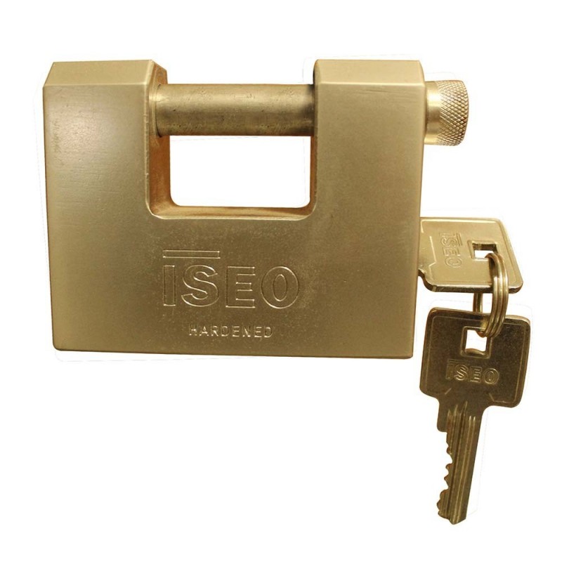 Cadenas rectangle 84 nickel satiné*