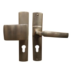 Ensemble de porte palière artis cylindre platine