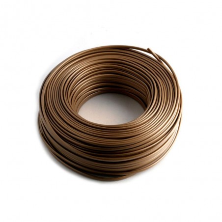 Cable isolé souple 1.5mm² marron (100ml)*