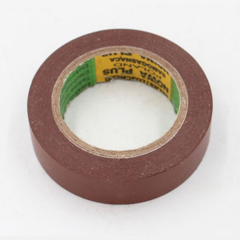 Isolant électrique marron 15mmx10m