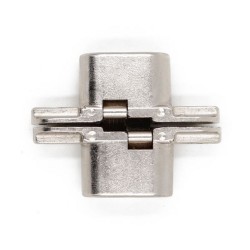 Vici charnière nickelé 14x50mm