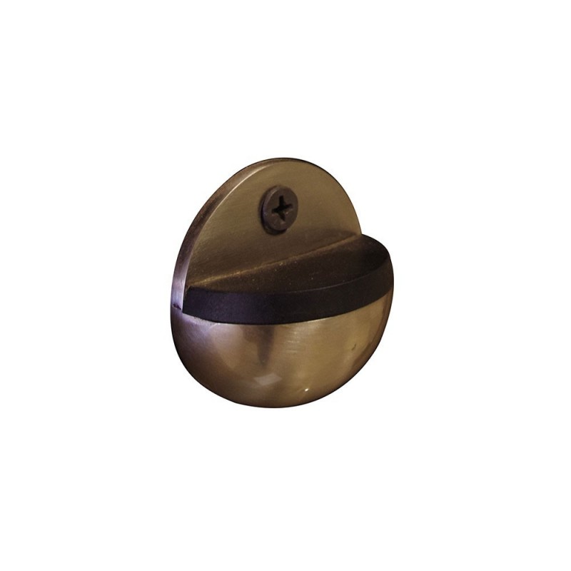 Butoir de porte en demi-boule alliage