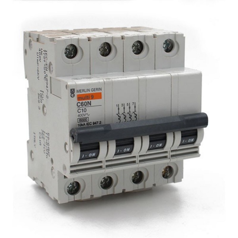 Disjoncteur C60N 4P 10A C (ex 24227)