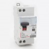 Disjoncteur différentiel monobloc modulaire Phase + Neutre 10A type AC 300mA