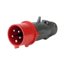 Fiche mobile droite P17 3P+N+T 32A