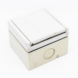 Prise de courant étanche 2P+T 20A Plexo saillie Gris