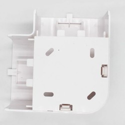 Angle plat 90° Mosaic 50 x 105mm blanc