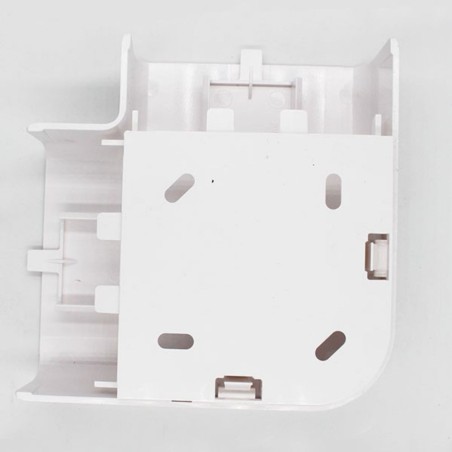 Angle plat 90° Mosaic 50 x 105mm blanc