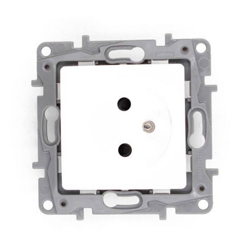 Niloe prise de courant 2P+T FB BA blanc