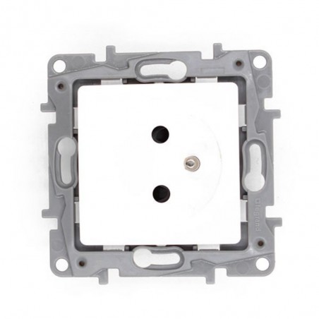 Niloe prise de courant 2P+T FB BA blanc