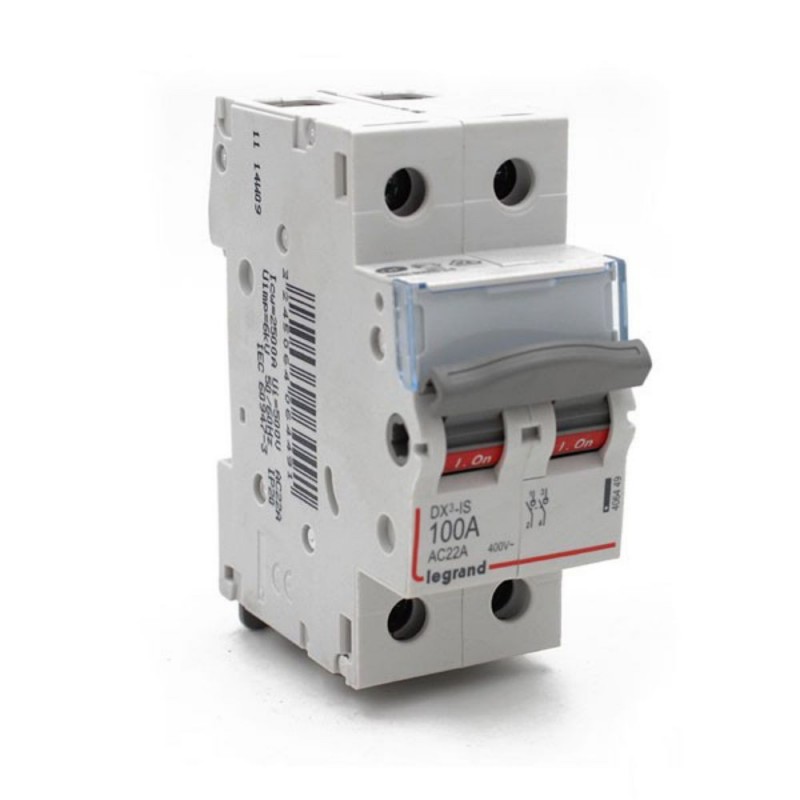 Interrupteur 2P 100A 400V