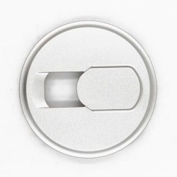 Enjoliveur titane prise téléphone rj45*