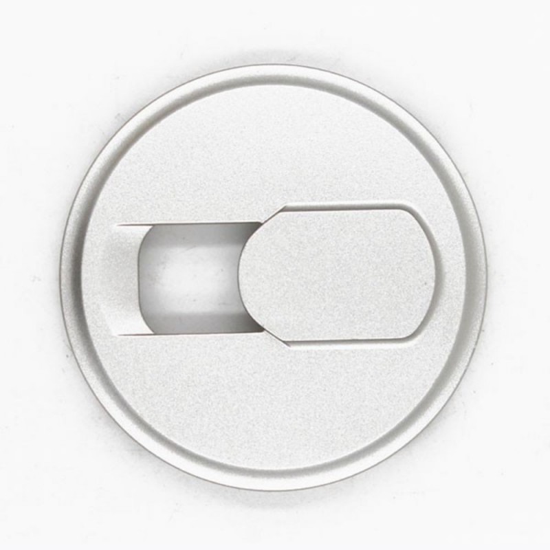 Enjoliveur titane prise téléphone rj45*