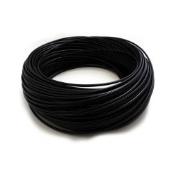 Cable isolé souple 2.5mm² noir (100ml)