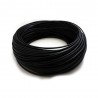 Cable isolé souple 2.5mm² noir (100ml)