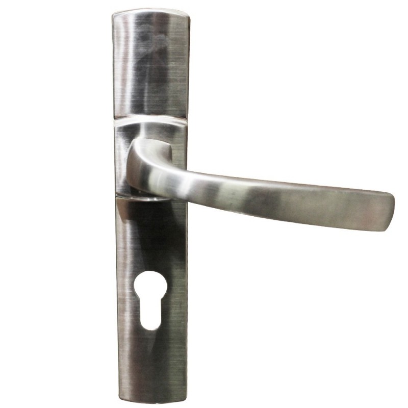 Ensemble de porteplaque muze cylindre platine