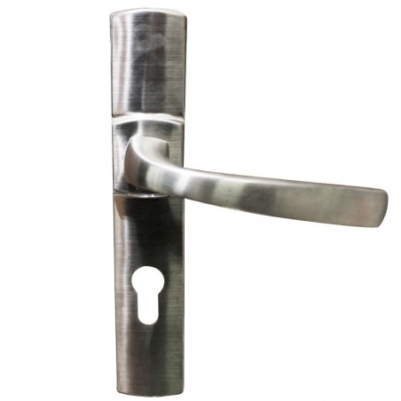 Ensemble de porteplaque muze cylindre platine