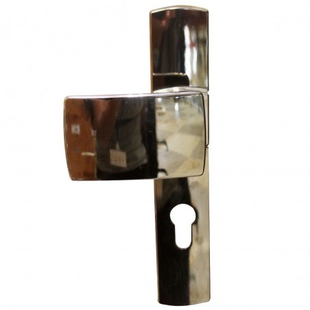 Ens porte palière muze cyl diamant noir