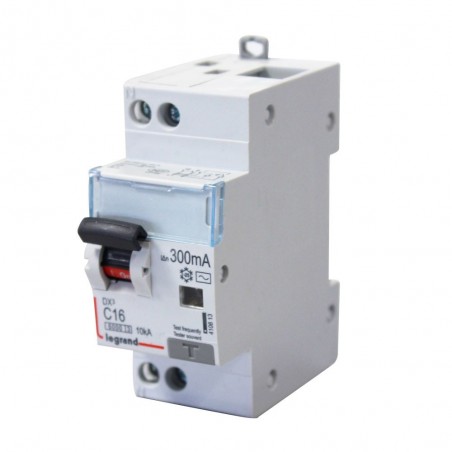 Disjoncteur différentiel monobloc DX3 16 A