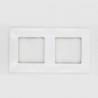Niloe plaque double blanc
