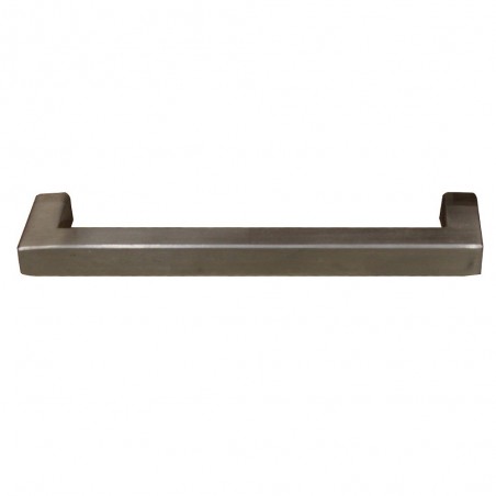 Poignée de meuble en acier mat brossé 174mm