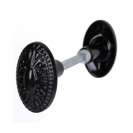 Bouton double fonte carré 6mm