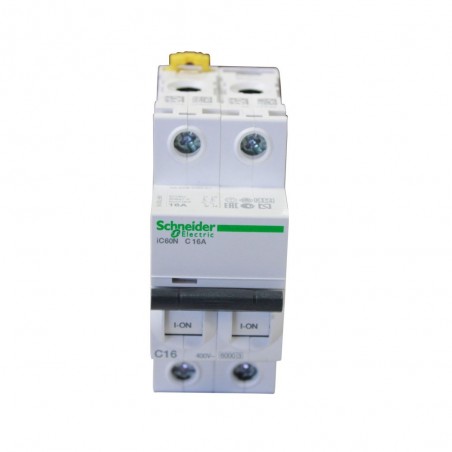Disjoncteur iC60N 2P 16A Courbe C*