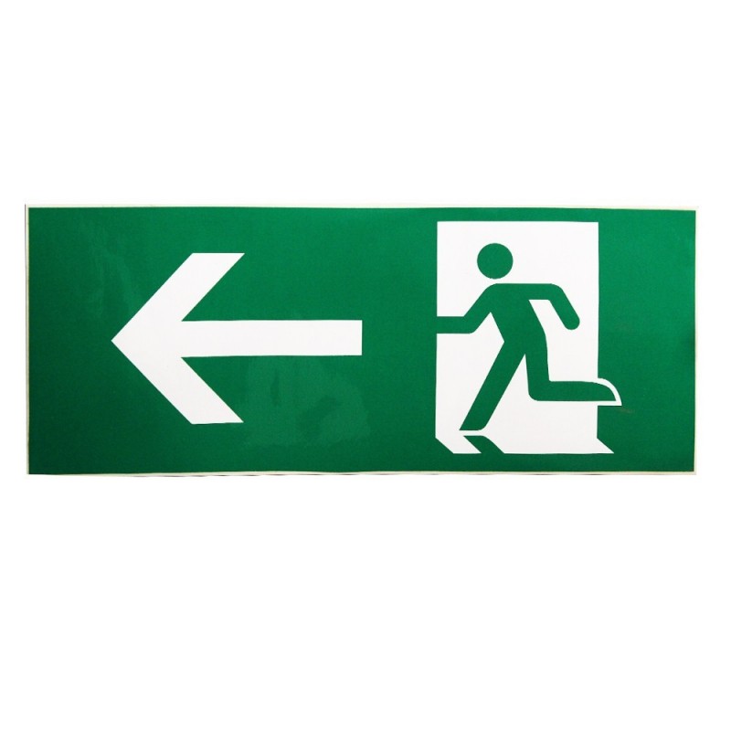 Signalisation LEFT EXIT