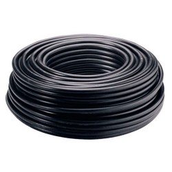 Cable isolé souple 4mm² noir (100ml)*