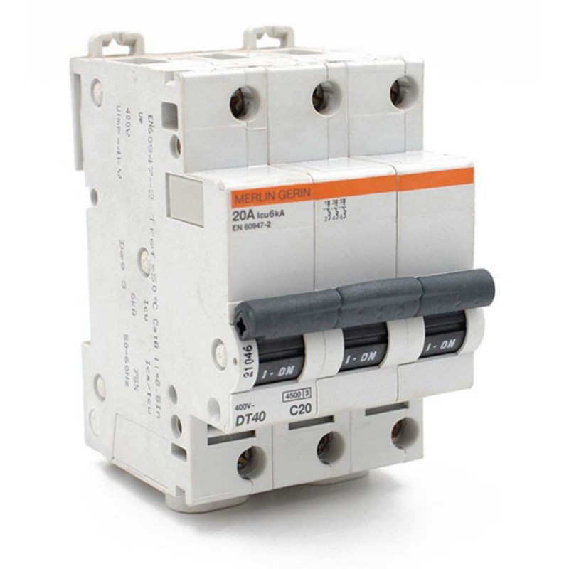 Disjoncteur DT40 3P 20A Courbe C*