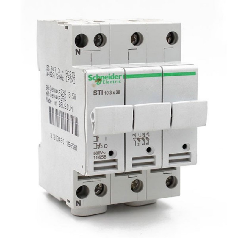 Sectionneur fusibleà tiroir STI 3P+N 500V
