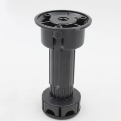 Verin de meuble pl.noir 100mm