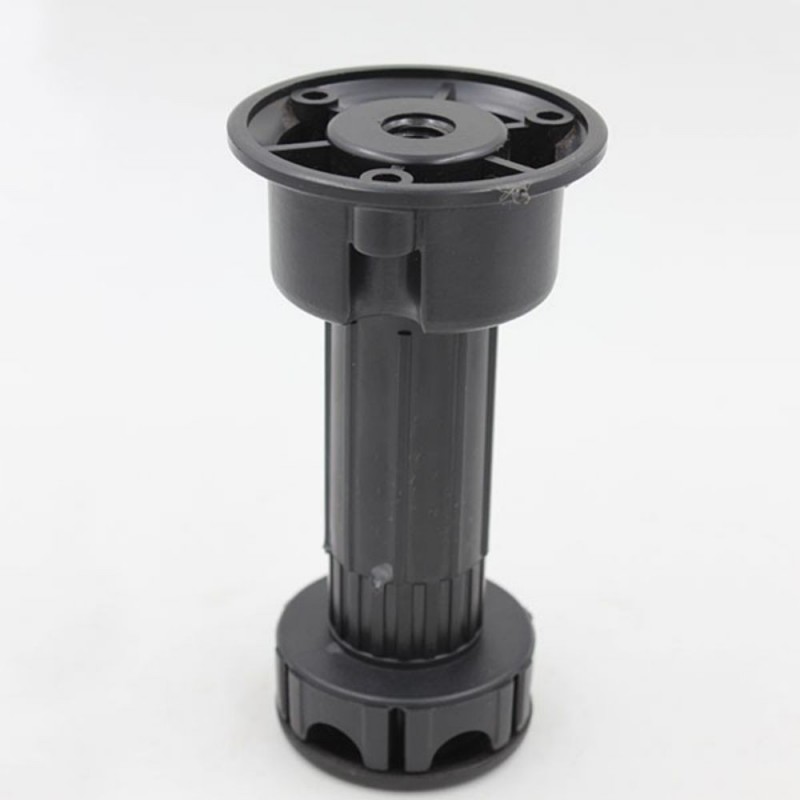 Verin de meuble pl.noir 100mm