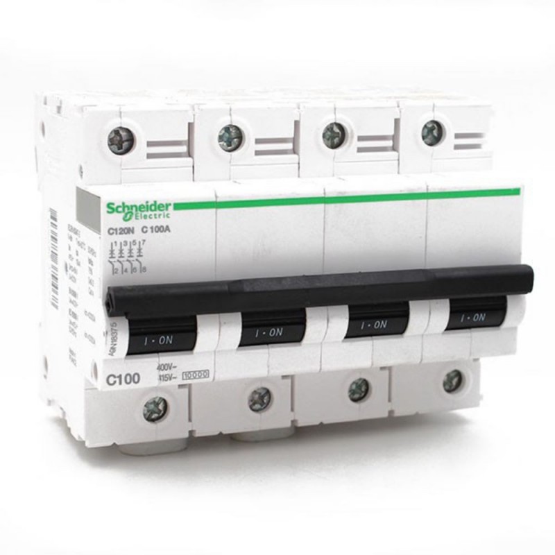 Disjoncteur C120N tetra 100A courbe C-10K *