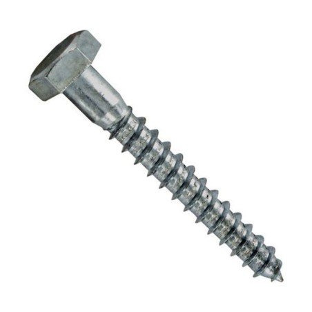 Tirefond zingué 6X60 (200 pces)