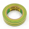 Isolant électrique vert-jaune 15mmx10m
