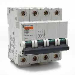 Disjoncteur C60N 4P 50A courbe D