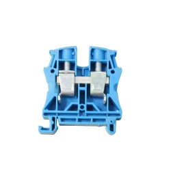 Bloc vissé-vissé 16mm² bleu*