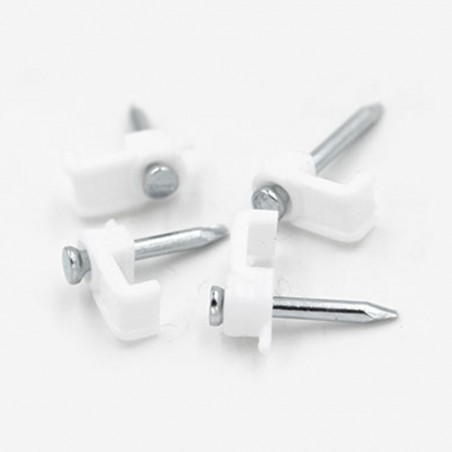 Crampon nylon blanc n°01