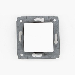 Cariva mécanisme poussoir simple blanc