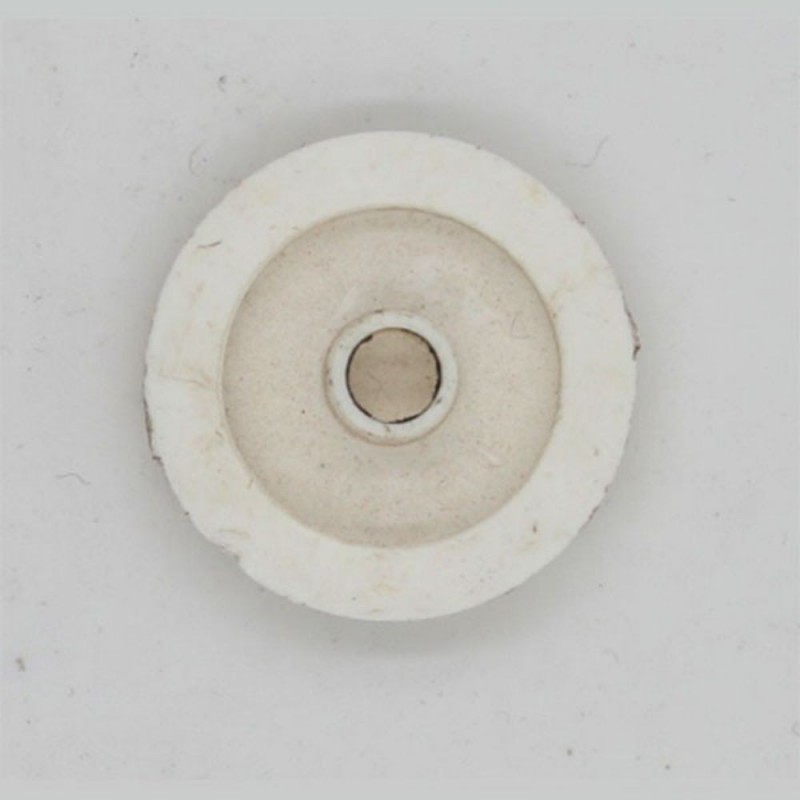 Capuchon 6 pans creux blanc