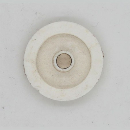 Capuchon 6 pans creux blanc