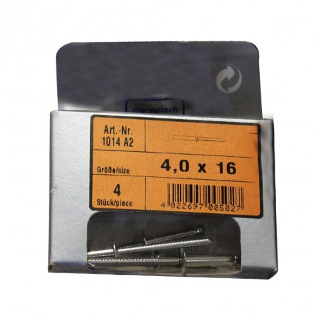 Rivet 4x16 inox A3
